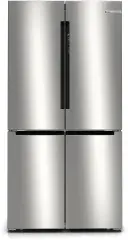 Bosch Series 4 KFN96VPEAG Frost Free Multi-door American Fridge Freezer - Stainless Steel Effect - E