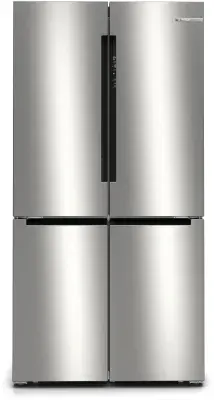 Bosch Series 4 KFN96VPEAG Frost Free Multi-door American Fridge Freezer - Stainless Steel Effect - E