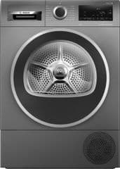Bosch WQG245R2GB Series 6 9kg Heat Pump Tumble Dryer - Cast Iron Grey