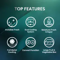 Hisense RB5B250SSWC1 Integrated 60/40 Total No Frost Fridge Freezer