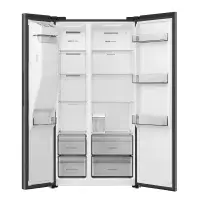 Hisense RS5P528STBE PureFlat Total No Frost American Side By Side - Black