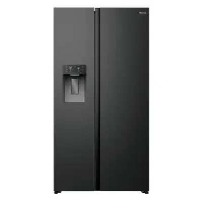 Hisense RS5P528STBE PureFlat Total No Frost American Side By Side - Black