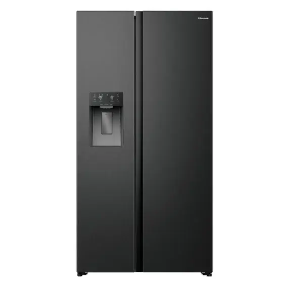 Hisense RS5P528STBE PureFlat Total No Frost American Side By Side - Black