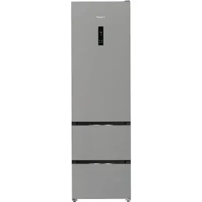 Hotpoint HPKF5351XP4UK Dual No Frost 3 Door American Fridge Freezer with VitalCare - Brushed Steel