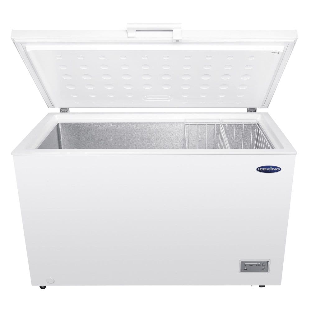 IceKing CF371W E 371Ltr Chest Freezer White