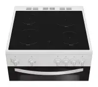 INDESIT IDE6VMW 60 cm Electric Ceramic Cooker - White