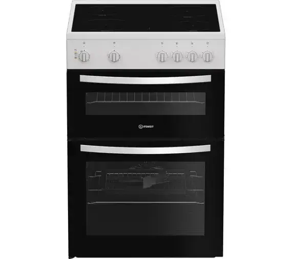 INDESIT IDE6VMW 60 cm Electric Ceramic Cooker - White
