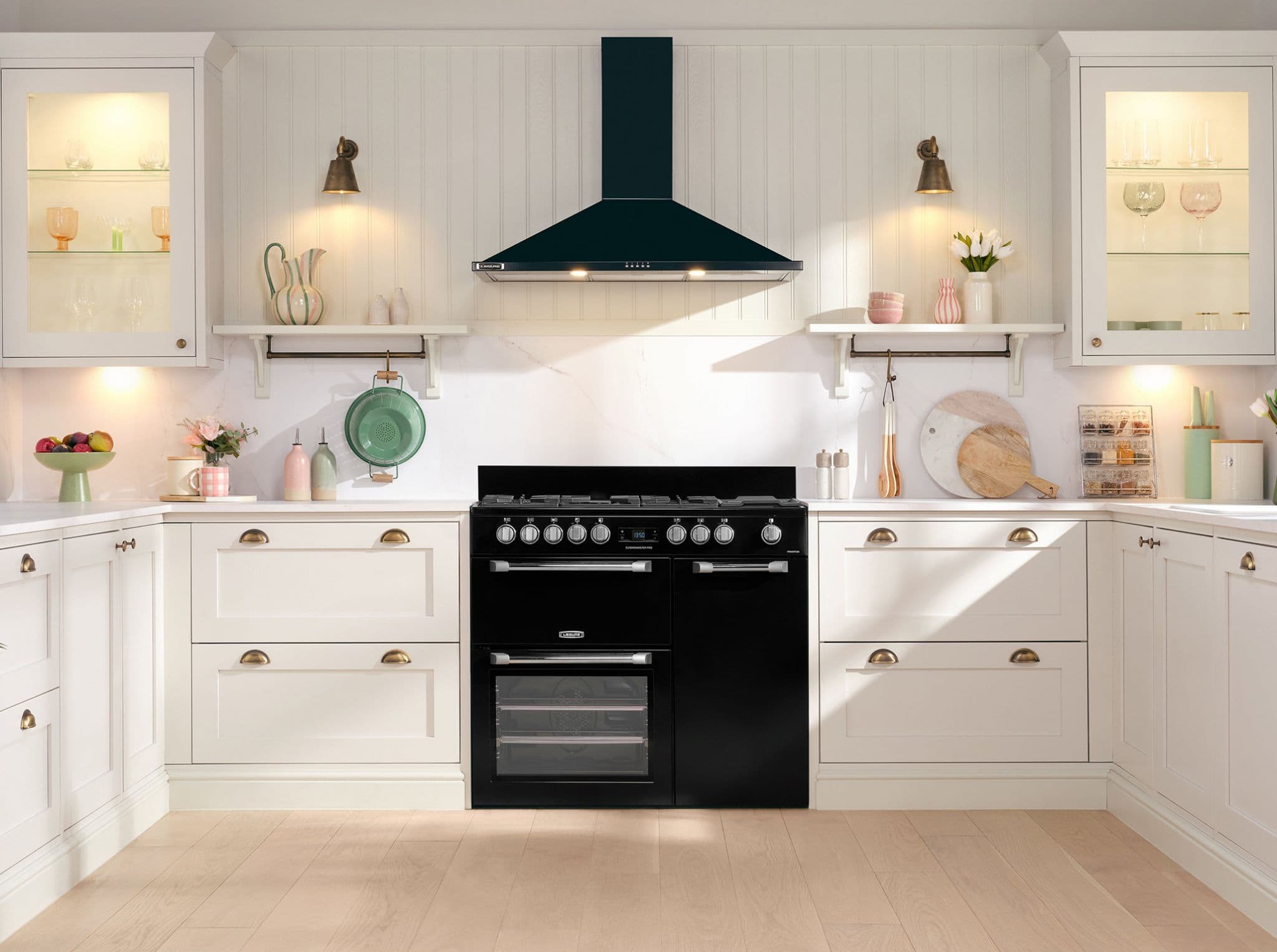 Leisure Cuisinemaster Pro PR100F530K 100cm Dual Fuel Range Cooker Black