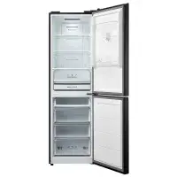 Midea MDRB379FGD30 54.7cm 60/40 Total No Frost Fridge Freezer - Black