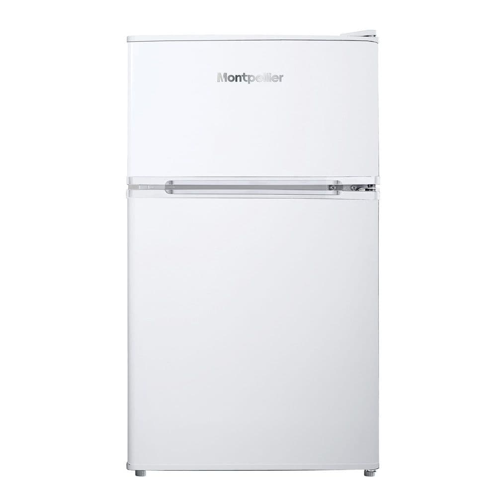 Montpellier MS2035W Undercounter Fridge Freezer in White