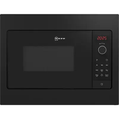 Neff N30 HLAWG25S3B 38cm Built - In Microwave - Black