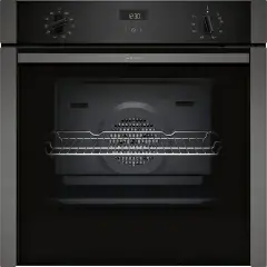 Neff N50 B3ACE4AG3B Slide & Hide Single Oven - Graphite