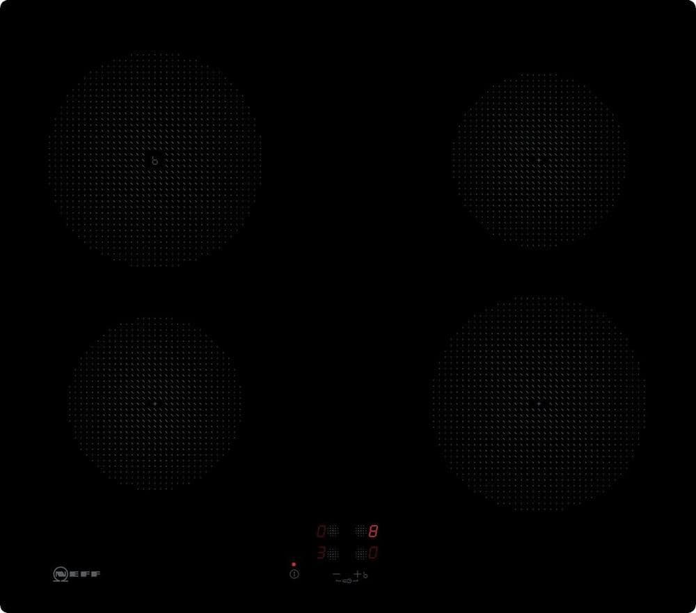 Neff T36CA50X1U 59 2cm Induction Hob with Pan Set Black