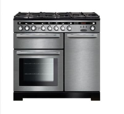 Rangemaster EDL100DFFSS/C Encore Deluxe 100cm Dual Fuel Cooker - Stainless Steel
