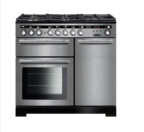 Rangemaster EDL100DFFSS/C Encore Deluxe 100cm Dual Fuel Cooker - Stainless Steel