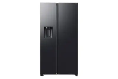 Samsung RS70F66KCFEU 91cm Side by Side American Fridge Freezer - Black