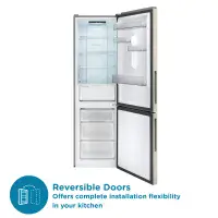 Sensis RFCMF0154ES 54cm Total No Frost Fridge Freezer - Silver