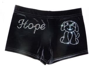 Personalised shorts with a dog