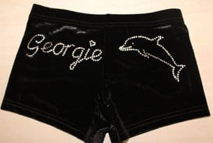 Personalised shorts with a Dolphin
