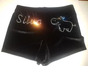 Personalised shorts with a Hippo