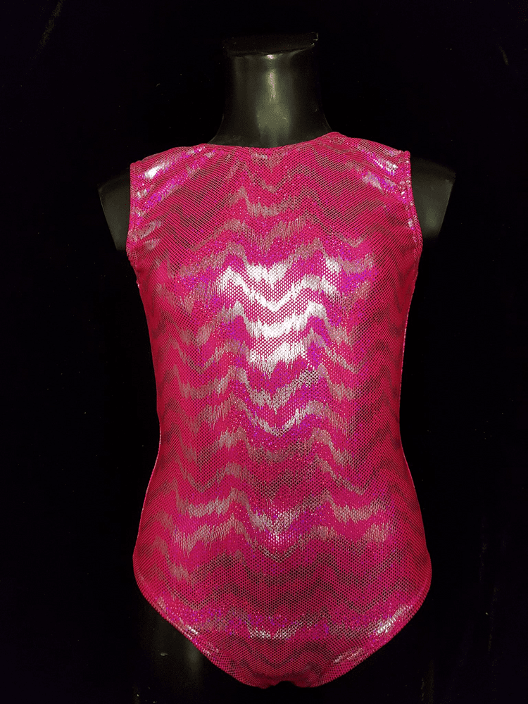 Custom Inked One Shoulder Leotard - Hologram main image 0
