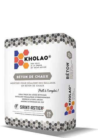 KHOLAO® BETON DE CHAUX