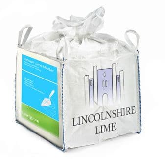 Lime Green Chalk Coloured Natural Hydraulic Lime Mortar NHL 3.5 (1Ton Bulk Bag)