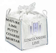 Traditional ready mixed Mature Lime Putty Mortar/Plaster (1 Ton IBC) with horse hair