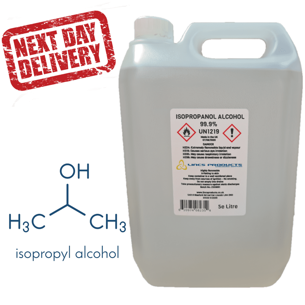 ISOPROPANOL ALCOHOL 5 LITRE JERRY CAN SIZE 99 9 PURE ISOPROPANOL ALCOHOL 5 LITRE JERRY CAN SIZE 99 9 PURE