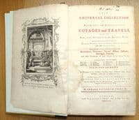 Antique Book, DRAKE'S VOYAGES E.C.Drake Illustrated Original 1st edition 1768