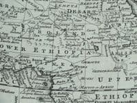 Antique Map AFRICA  E.C.Drake vintage original 1768