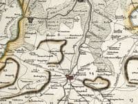 Antique Map CAMBRIDGESHIRE Large Original John Cary, Camden, Stockdale 1806