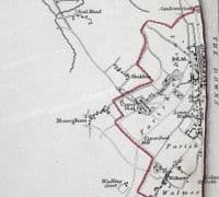 Antique Map MAIDSTONE, SANDWICH, DEAL, Kent Town Plans, Lewis 1835