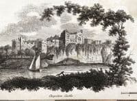 Antique Map MONMOUTHSHIRE, WALES, Langley & Belch Original 1818