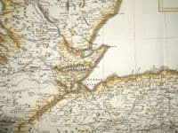 Antique Map NORTH SCOTLAND, Large Original John Cary, Camden, Stockdale 1806