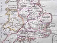 Antique Map ROMAN BRITAIN Original John Cary, Camden, Stockdale 1806
