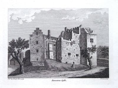 GLOUCESTERSHIRE, BEVERSTONE CASTLE , Hooper Antique Print 1785