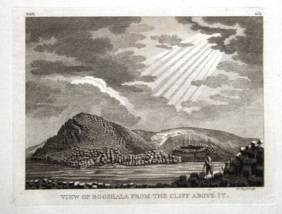 SCOTLAND BOOSHALA  BUACHAILLE-ISLE KILNINIAN, ARGYLL Pennant Antique Print 1774