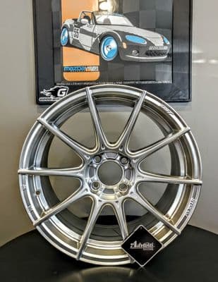 Advanti Racing Storm S1 17x9 4X100, 45mm wheels in Hyper Silver