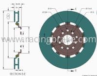 Aston Martin DB9,Vantage, Vanquish  Etc RacingBrake Iron Disc brake  Kit Replacing  CCM Carbon Discs