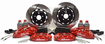 BMW 128i, E9X 3 Series, E39 5 Series RacingBrake Big Brake Front & Rear  Brake  Calliper kit
