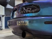 Carbon Miata MX5 NA  LED Sequential Tail Lights -Smoked Includes Fog Lamp and E-Marked