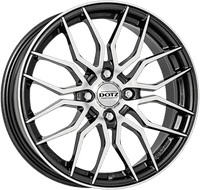 Dotz  TÜV Approved Gun Metal Polished 16 x 6.5 wheels ET 35 or  ET45