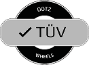 Dotz TÜV Approved LimeRock Gun Metal  17x 7 ET45 Wheels