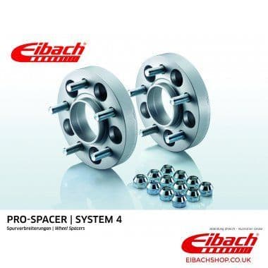 Eibach 25mm Wheel Spacer (Pair) - Silver for 2020-2023 BMW M8 main image 1