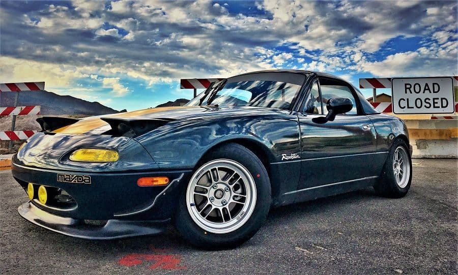 Enkei 14x7 RPF1 wheels 19mm 4x100