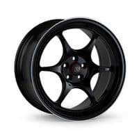 Enkei PF06 17x7.5 +38mm 4x100 Machined Black