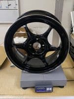 Enkei PF06 17x7.5 +38mm 4x100 Machined Black