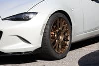 Enkei PFM1 17x8.5 4x100 +45 wheels in Dark Silver, Gun Metal or Bronze