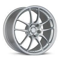 Enkei Racing PF01  16x7 +43mm 4x100 Silver wheels